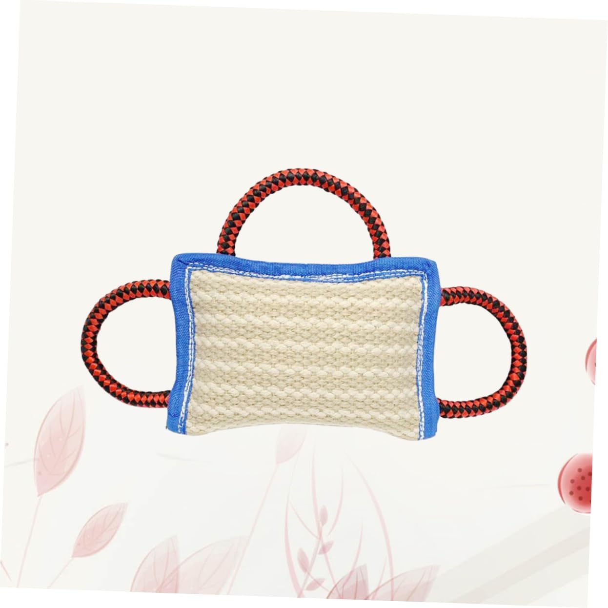 Jute Dog Bite Pillow Durable Chewing for Training Teeth Pet Bite Pillow for Chewers Playful Dogs