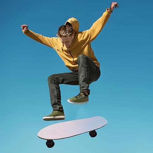 Vista 280 de Abstracto Negro Gris Geométrico Skateboard Grip Tape 33x9inch Papel de lija Longboard Scooter Griptape Diseño antideslizante y anti-desgarro