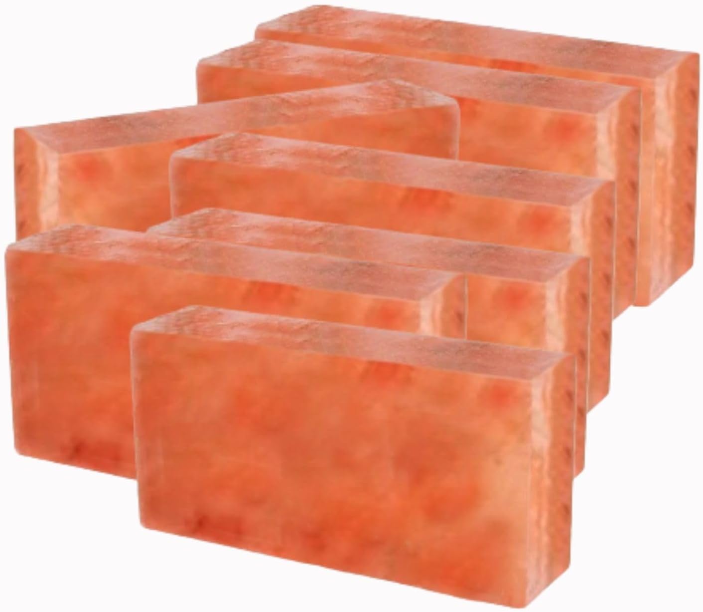 Himalayan Salt Block to construct Himalayan Salt SPA and Salt Walls in Salt Room Salt Slab pack of 10 size 8x4x2