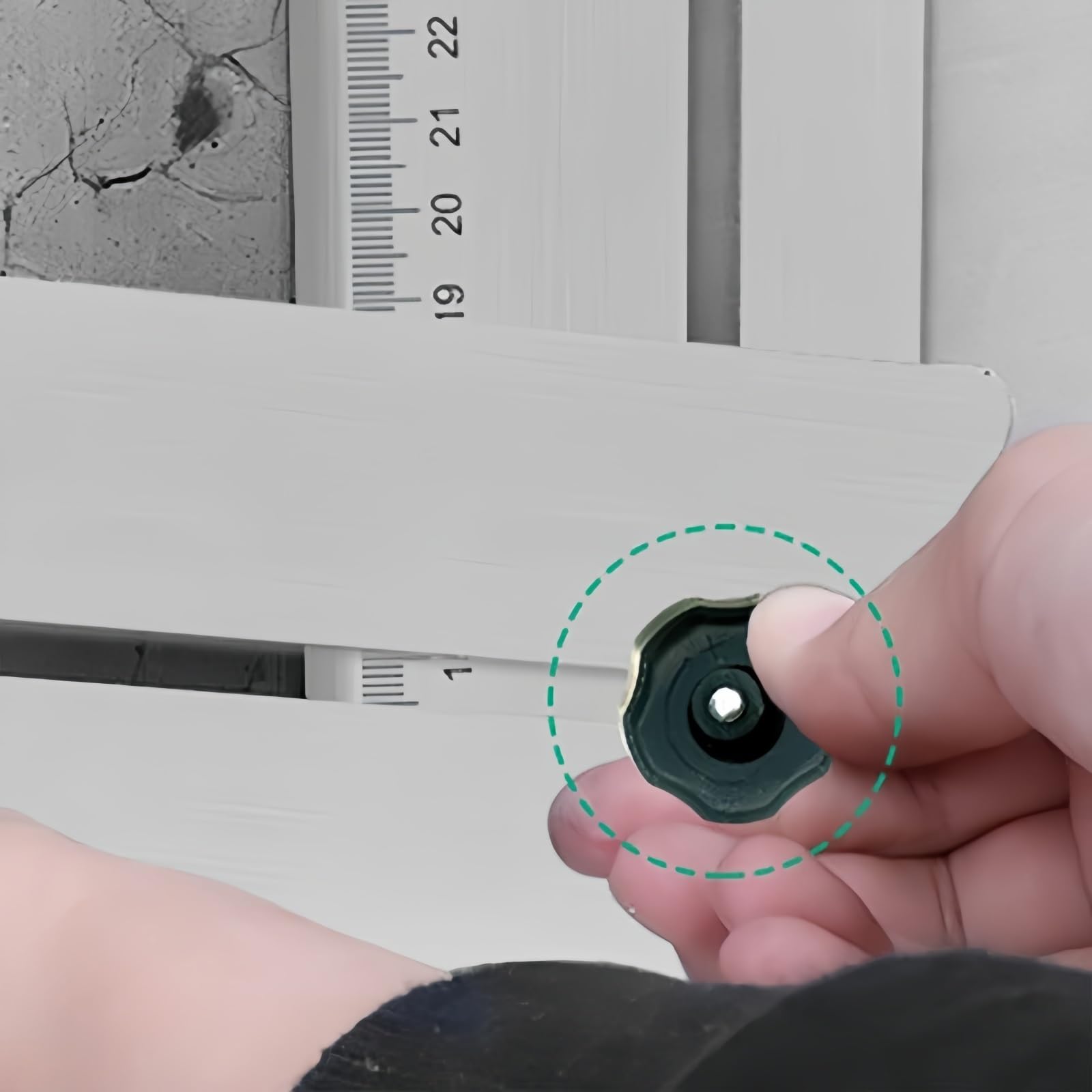 Vollwinkelverstellbares Bohrwerkzeug, Ceramic Tile Hole Locator, Multiple Hole Measurement, Präzisions-Lochfinder Für Fliesen & Mehr, In Keramik, Marmor, Glas Und Keramischen Bodenbelägen(C)