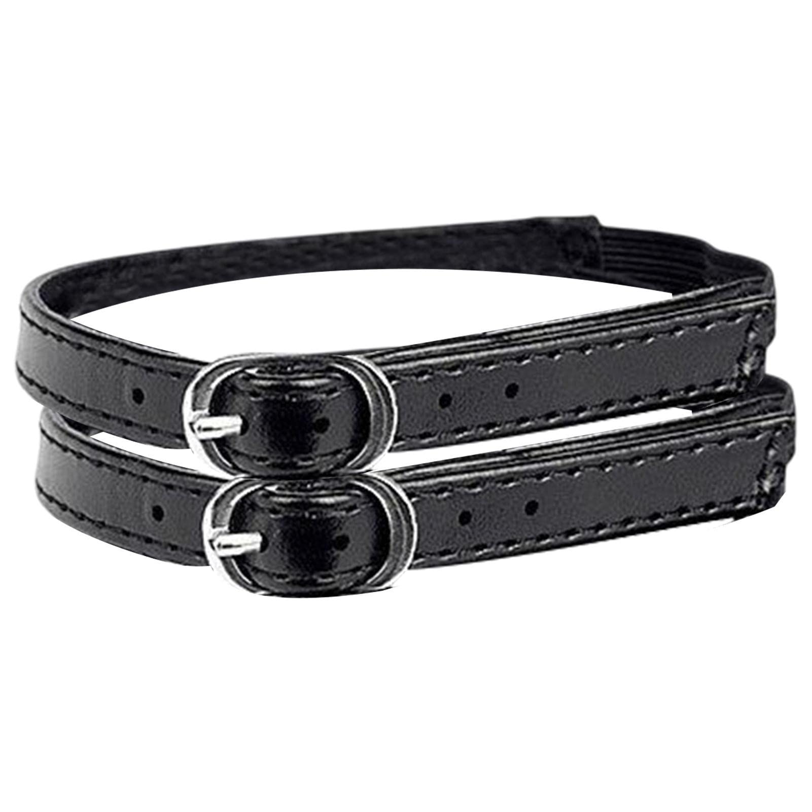 Nupaque Invisible High Heel Shoe Straps | Adjustable Elastic Shoe Straps - Anti-Loose Buckle Shoe Ankle Straps Belt for High Heels