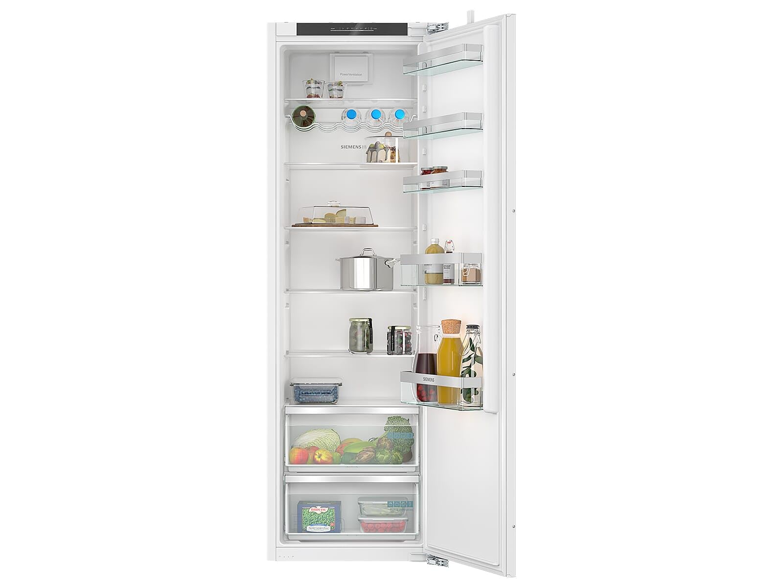 SIEMENS Réfrigérateur encastrable 1 porte KI81RVFE0, IQ300, 310 Litres, Pantographe