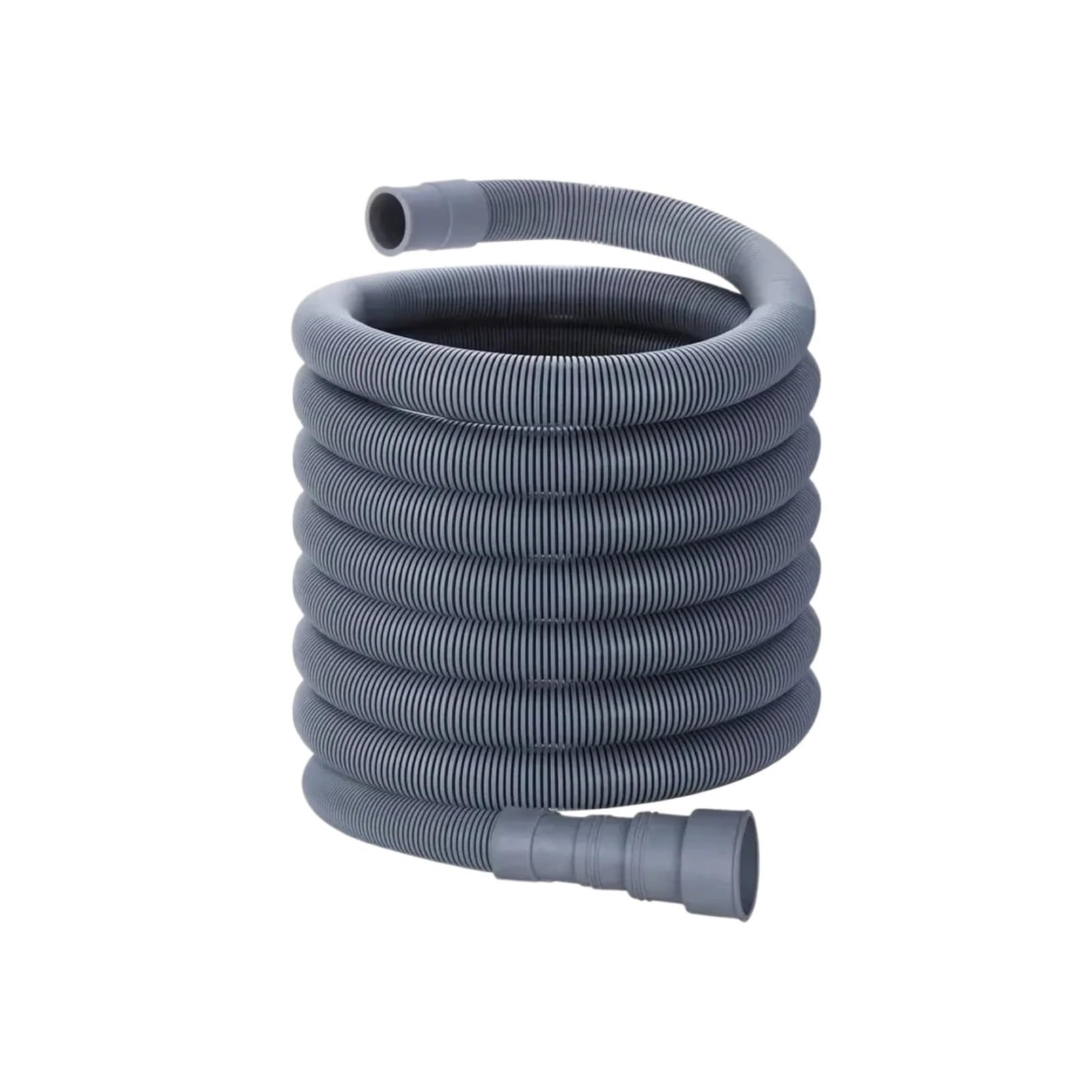 Joiiwijip 2M 1.5/2/3 Meter Washing Machine Drain Hose Flexible Dishwasher Drain Hose Extension Kits Corrugated Washer Discharge Hose(2M)