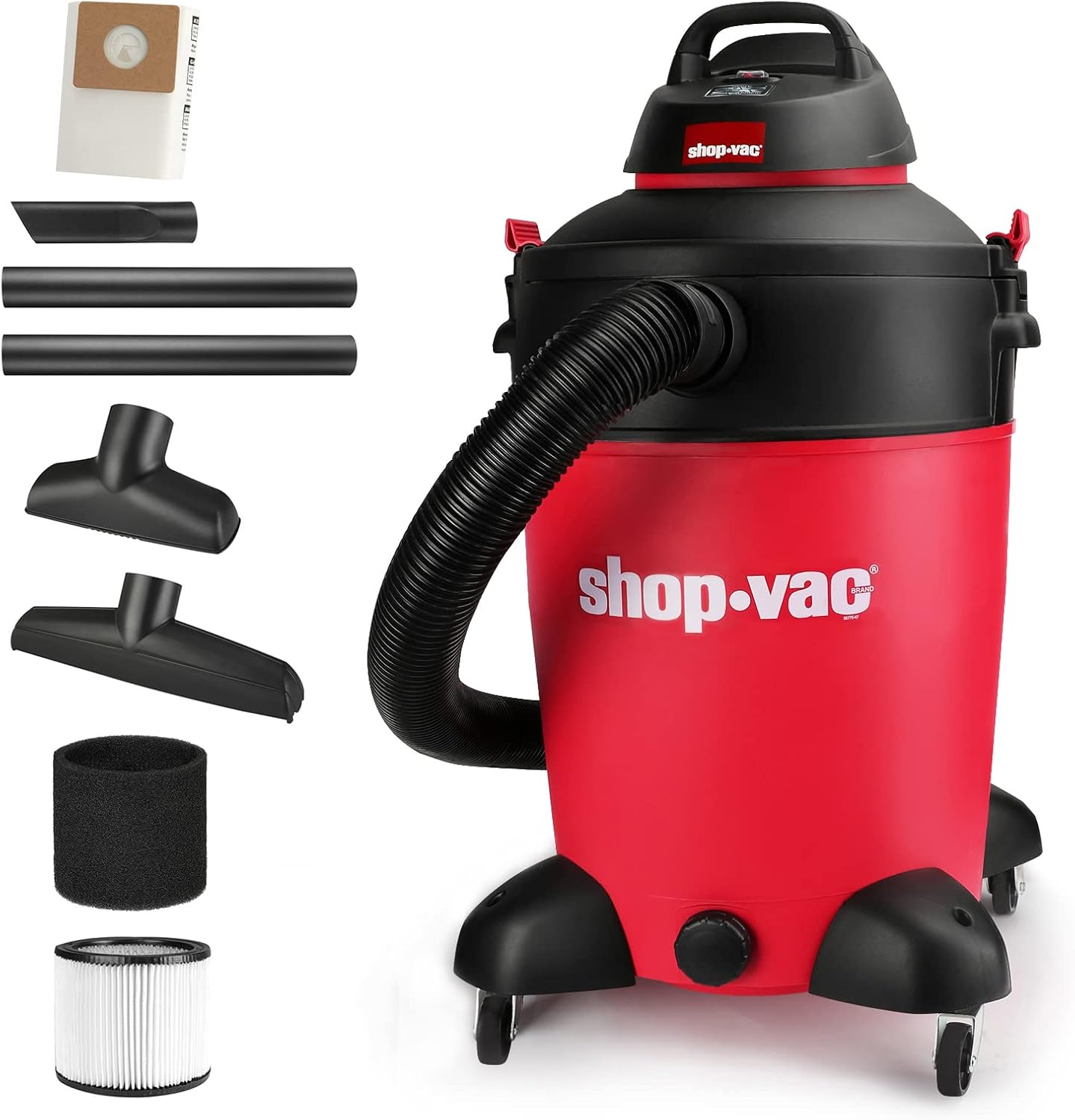 ShopVac 16 Gallon 6.5 Peak HP Wet/Dry Vacuum, SVX2 Motor Technology, 3 in 1