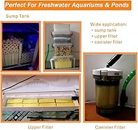 Vista 4 de hygger Bloques de medios de filtro de cerámica bio media para acuario de 6.2 pulgadas de largo para tanque de sumidero, estanque de agua dulce