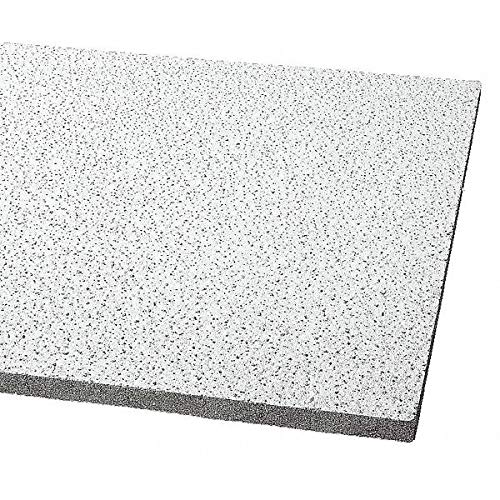 Acoustical Ceiling Tile 24"X24" Thickness 5/8", Pk16 #TOP16