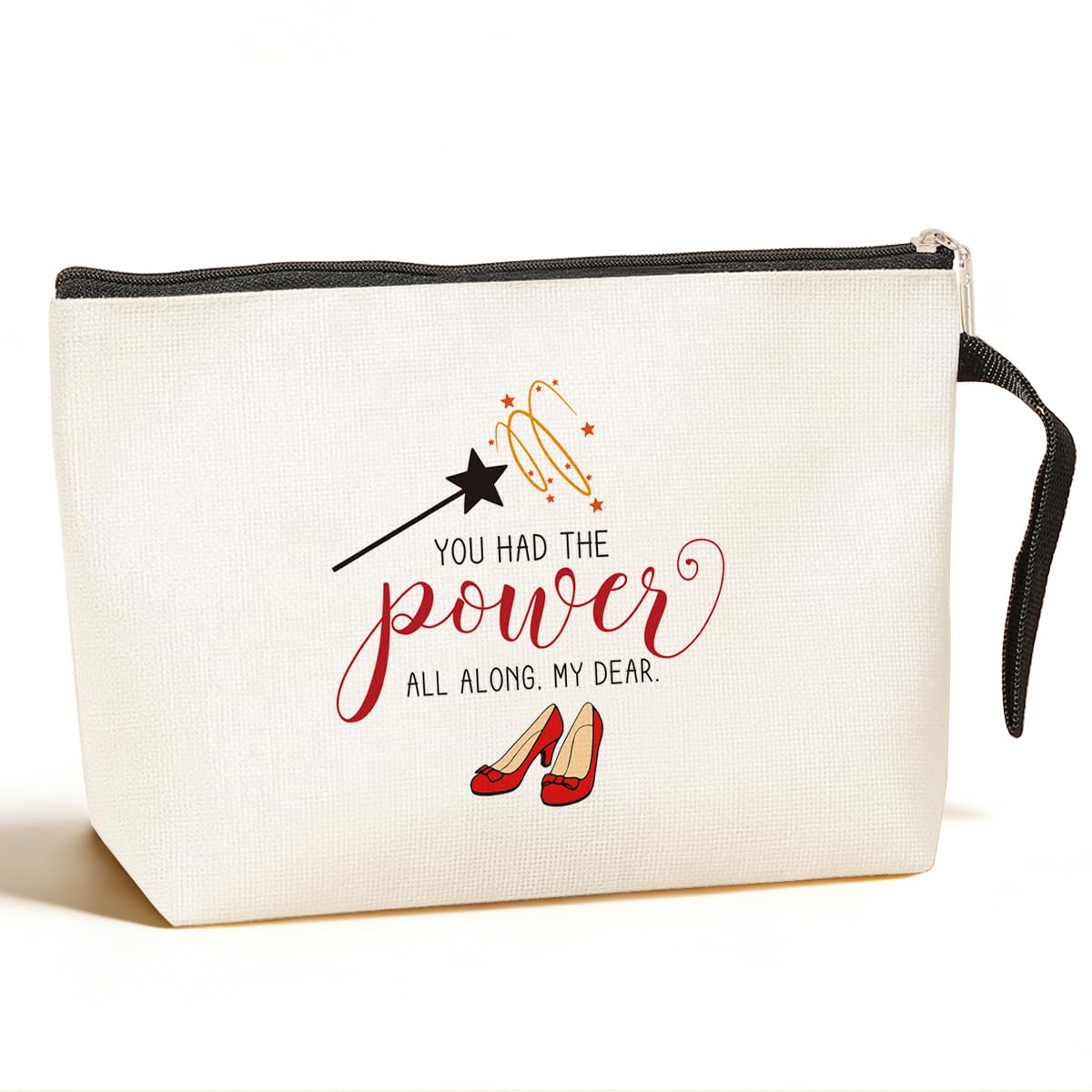 Jztco Inspirational Gifts for Women Her Wi-zard of OZ Gifts Ruby Fans Gift The Power Bag Encouragement Birthday Gifts for Women Her Girls Friend