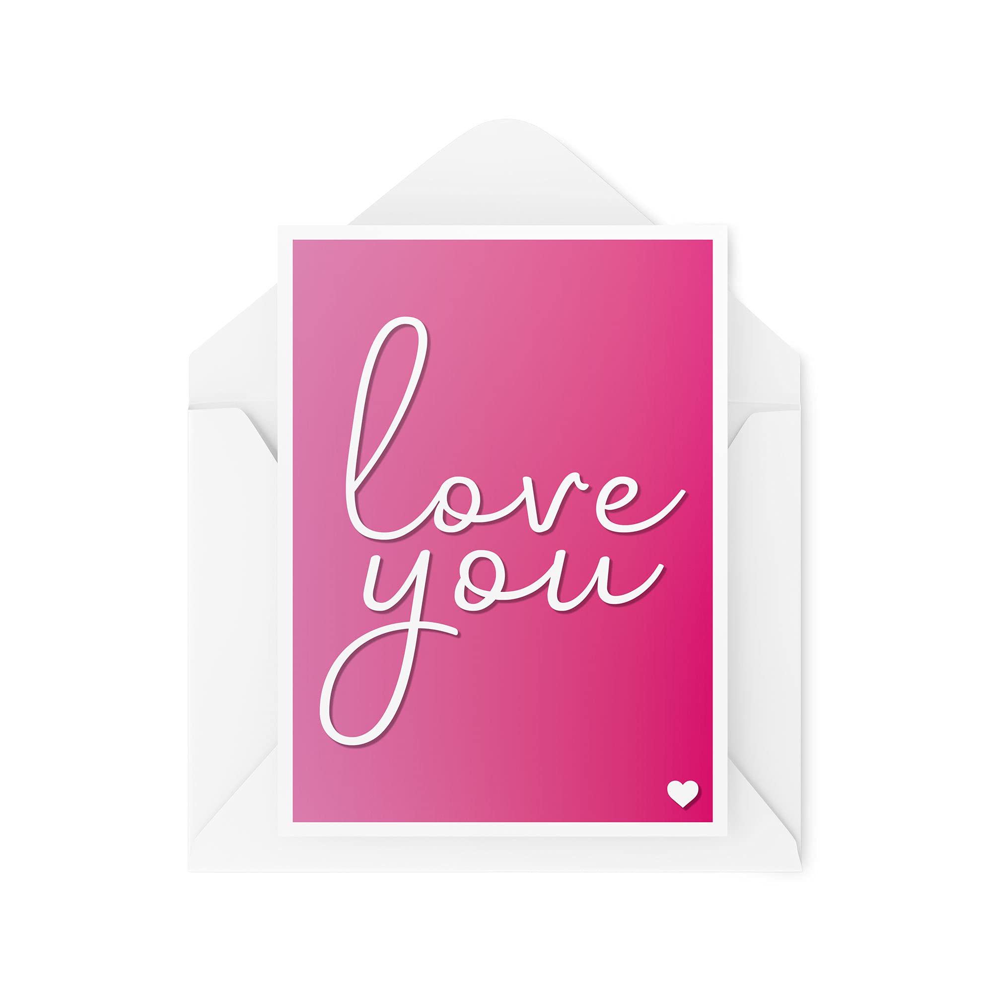 I Love You Birthday Cards, Valentine's Day Card for Him for Her Wife Husband Anniversary Boyfriend Girlfriend Partner Fiancée, CBH429