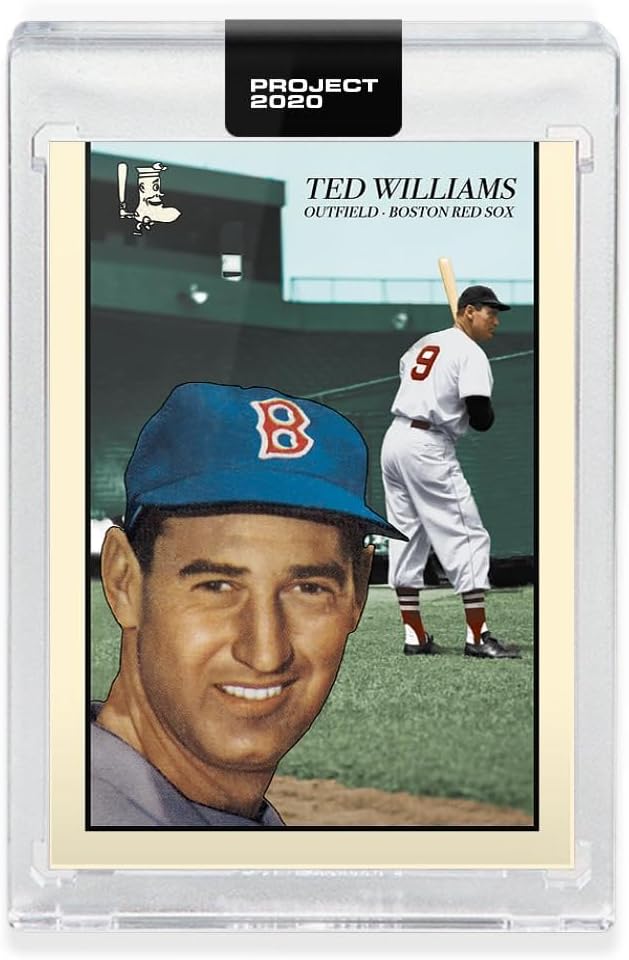 Ted Williams Topps Project 2020 Card #90 By Oldmanalan 1954 Boston Sox #250 - Slabbed Baseball Cards