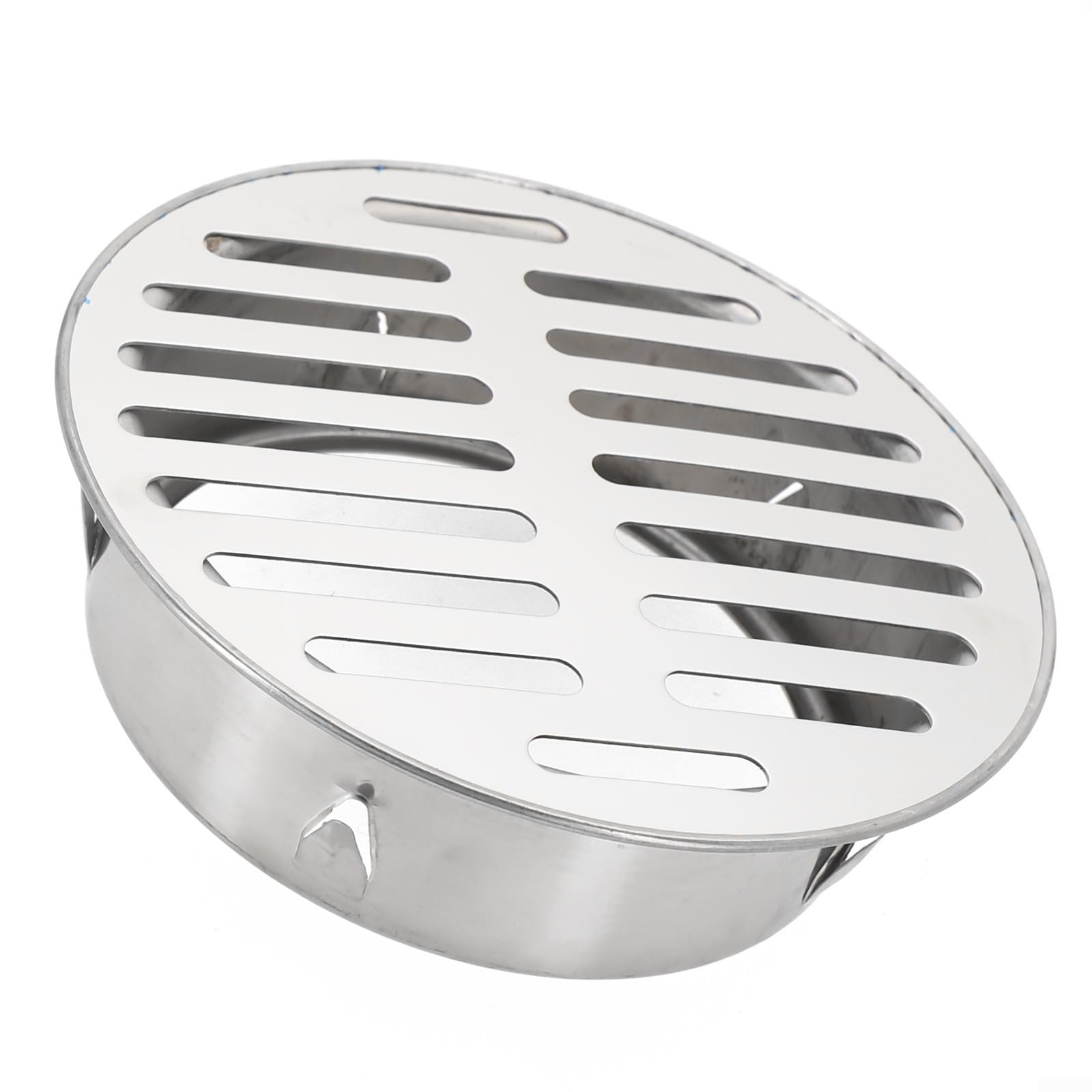 Zilimontt Removable Floor Drain Cover, 304 Stainless Steel Drain Covers Filter, Round Grate Cover, Suitable for Outdoor Roof Balcony Yard(125mm)