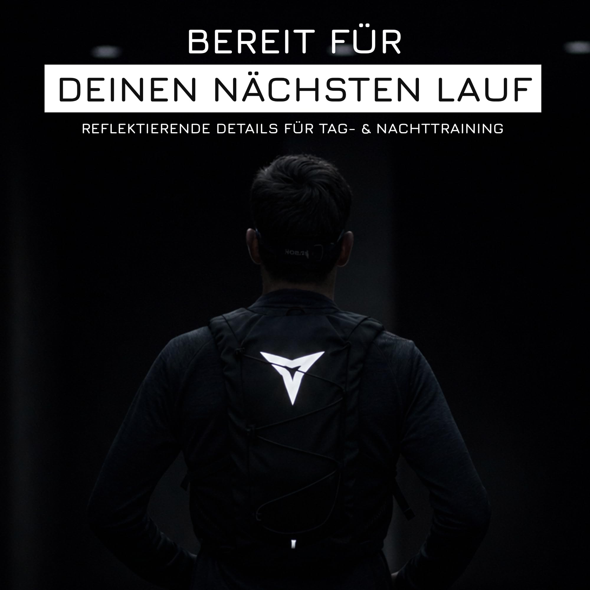 Laufweste Herren & Damen Ultraleicht - Running Vest - Laufweste mit Trinkflasche 500ml - Trinkweste Laufen - Jogging Rucksack - Laufrucksack