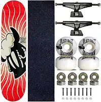 Skate Profissional Completo Shape Black Sheep 8.0 Chamas