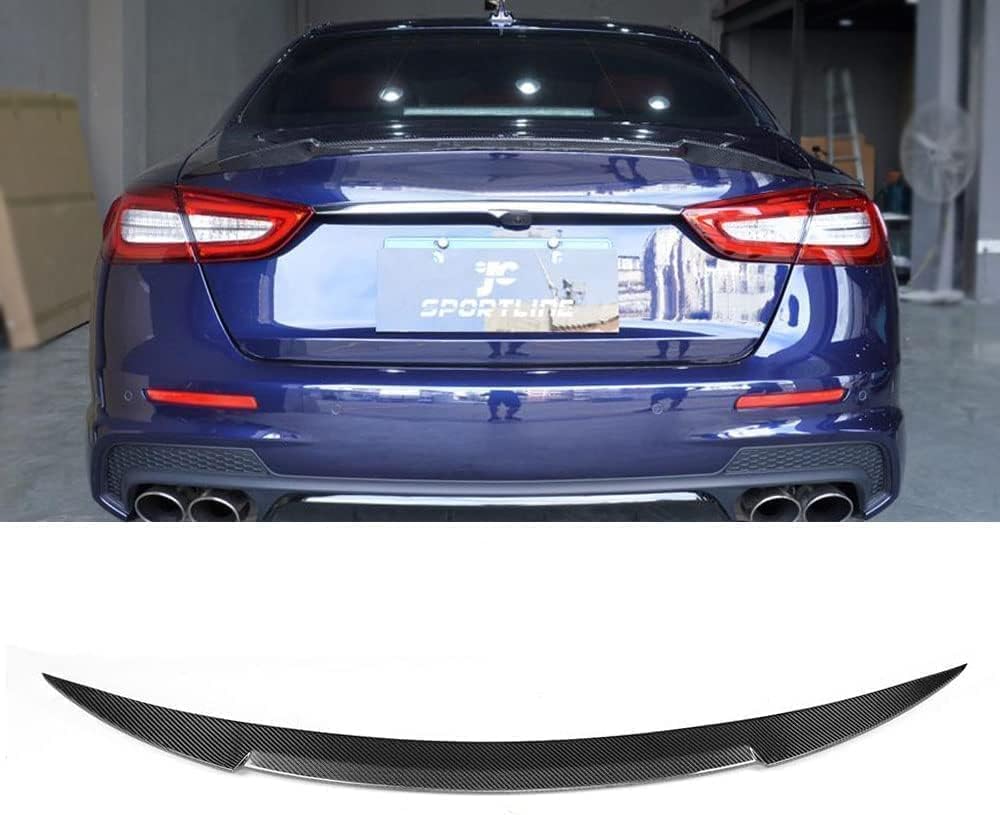 Aileron arrière voiture Maserati Quattroporte pour look sportif sur autoroute