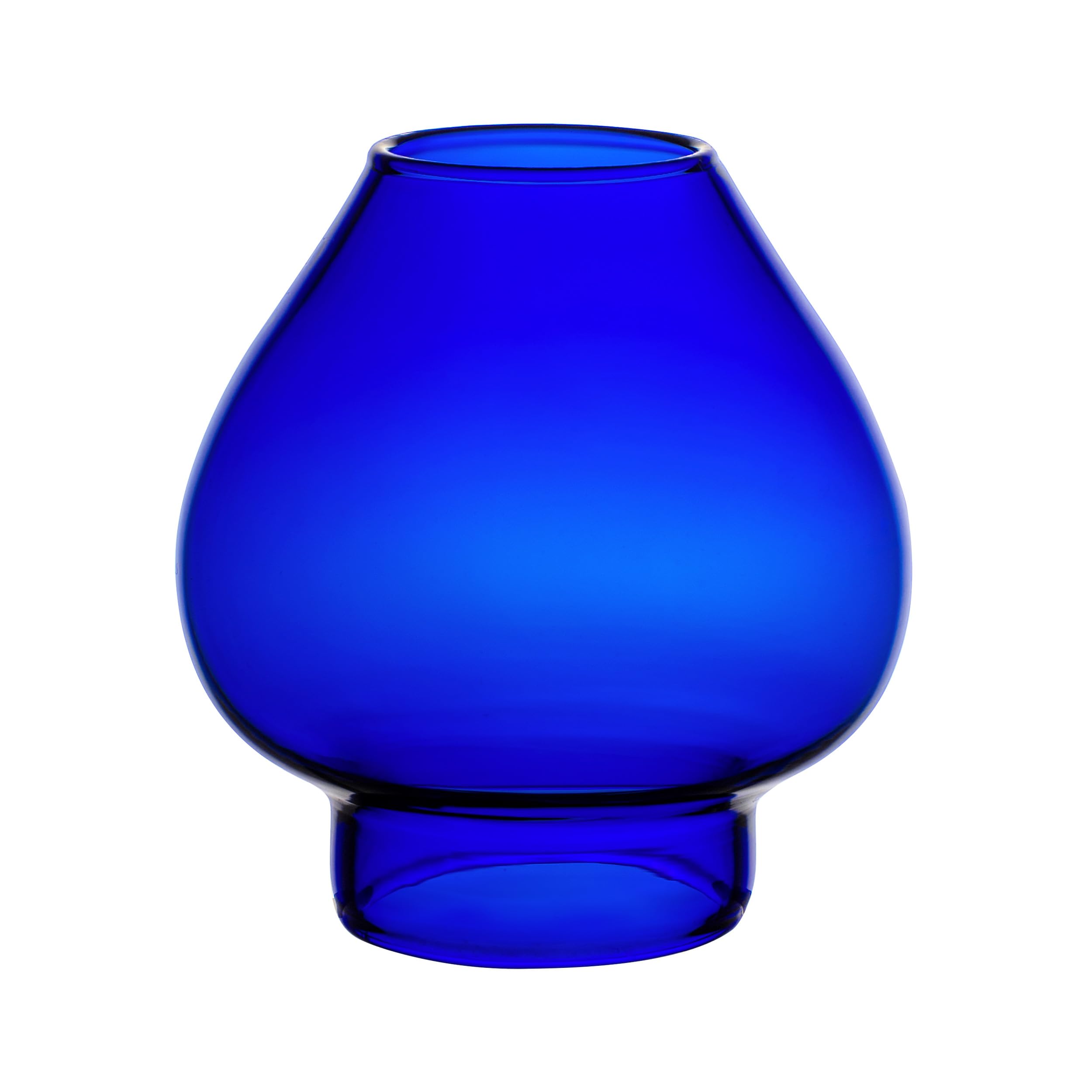 Thous Winds Glass Lampshade Replacement, for Luminara Oil Lamp Blue, φ2.15*2.26in