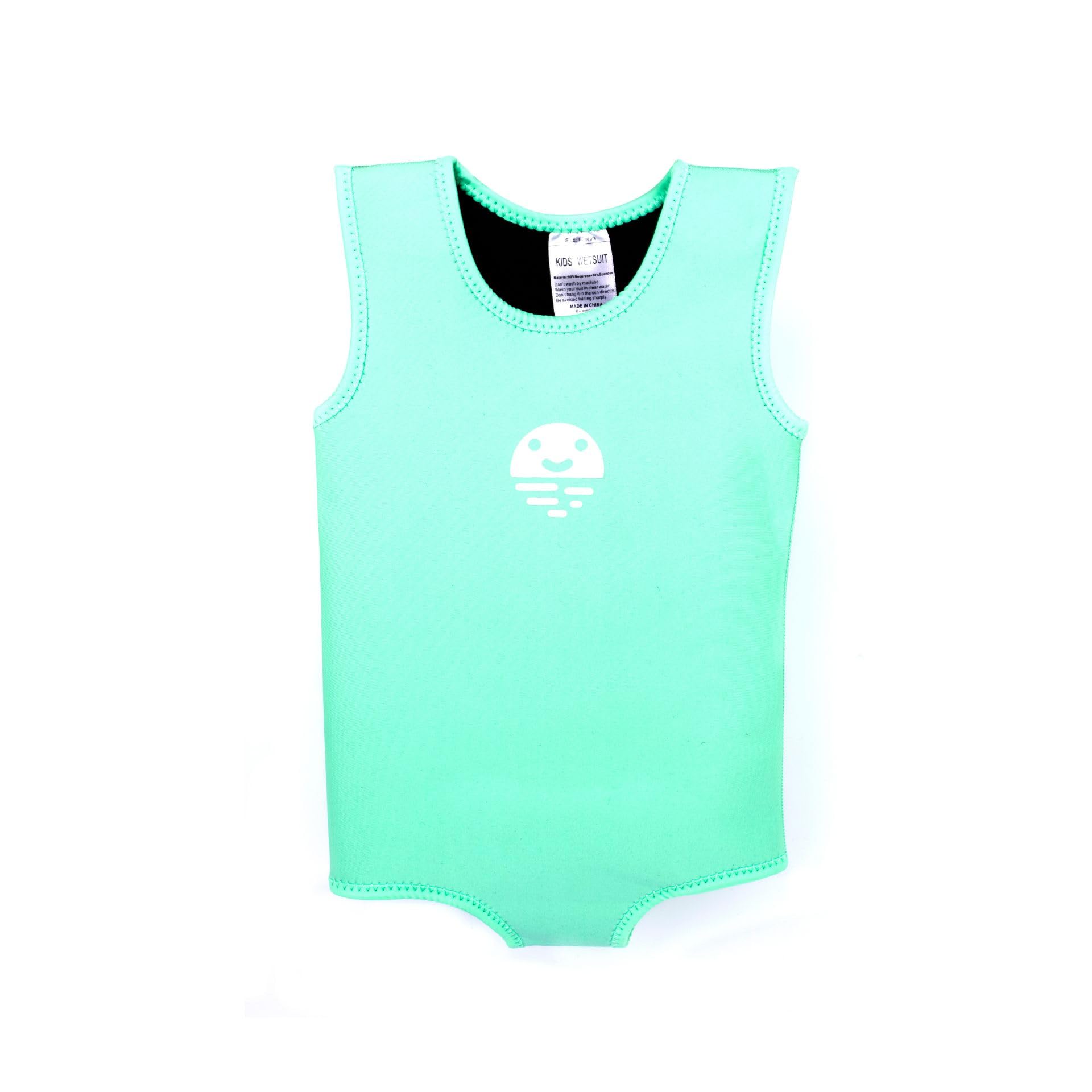 Orby Unisex Infant Vert Sleeveless Baby Bodysuit Swim
