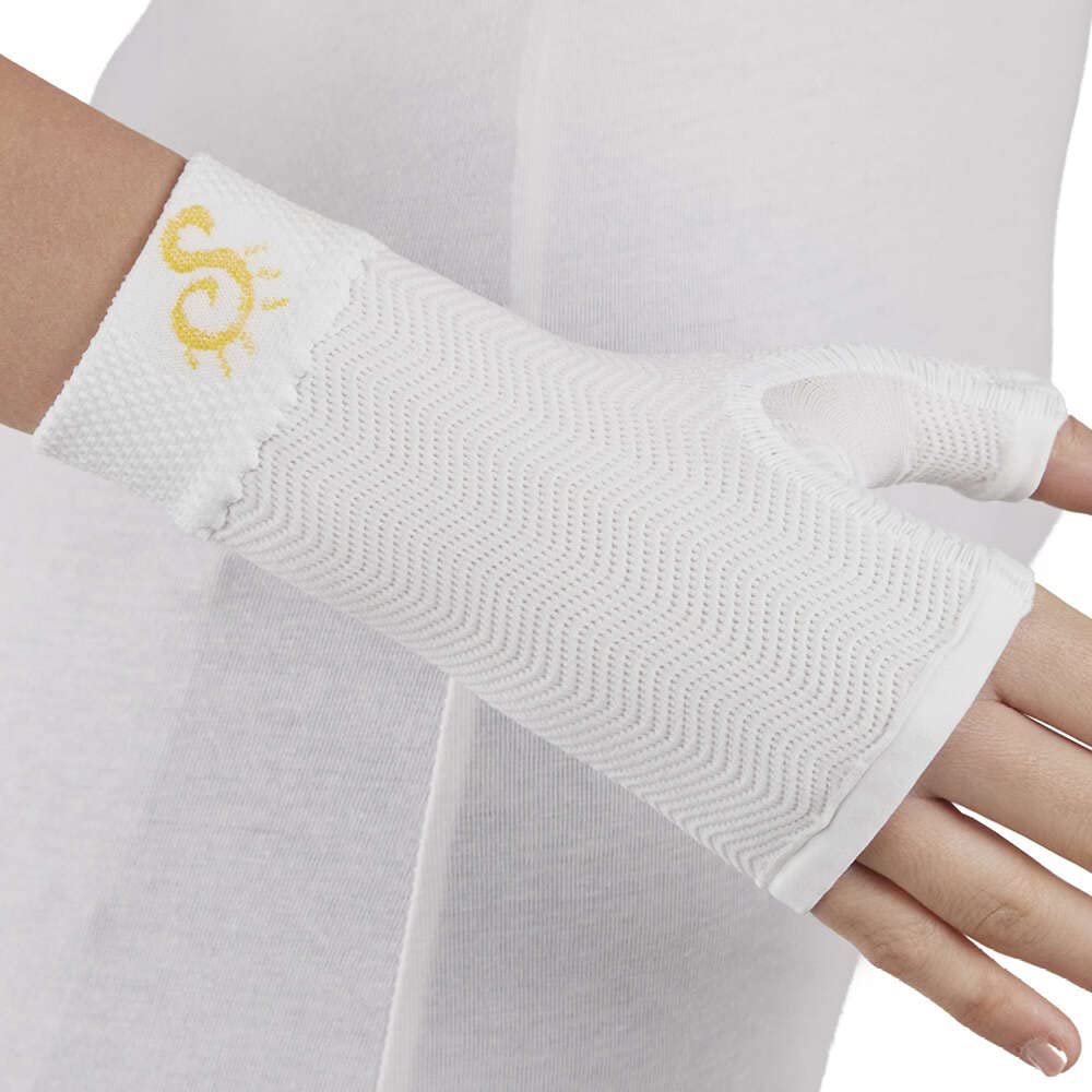 SOLIDEA Micromassage Gauntlet Biały M
