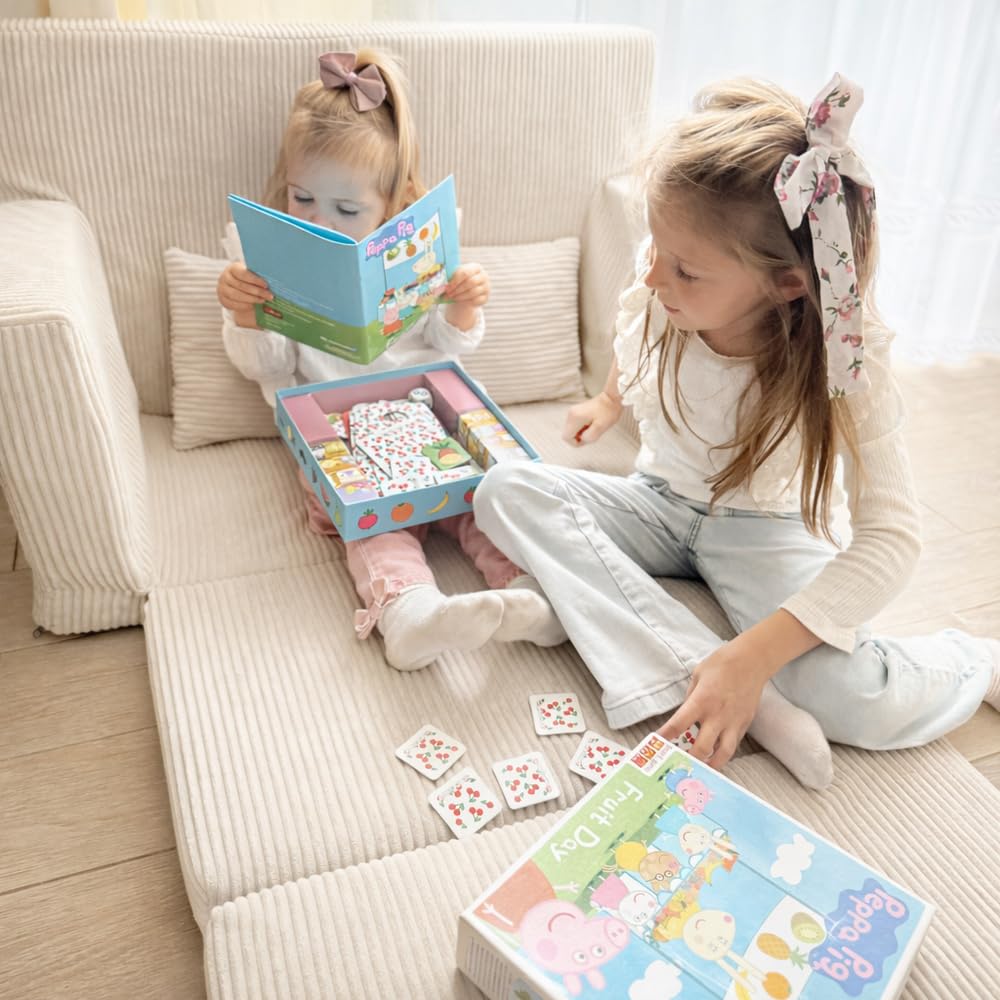 Flumi Personalisierte Kindercouch: Mini Schlafsofa für Kinderzimmer, Kuschelecke, Spielsofa, Kindersofa, Kleine Couch mit Gravur, Kord,92x40x60, Ideal für Leseecke und Jugendzimmer (Beige Kord)