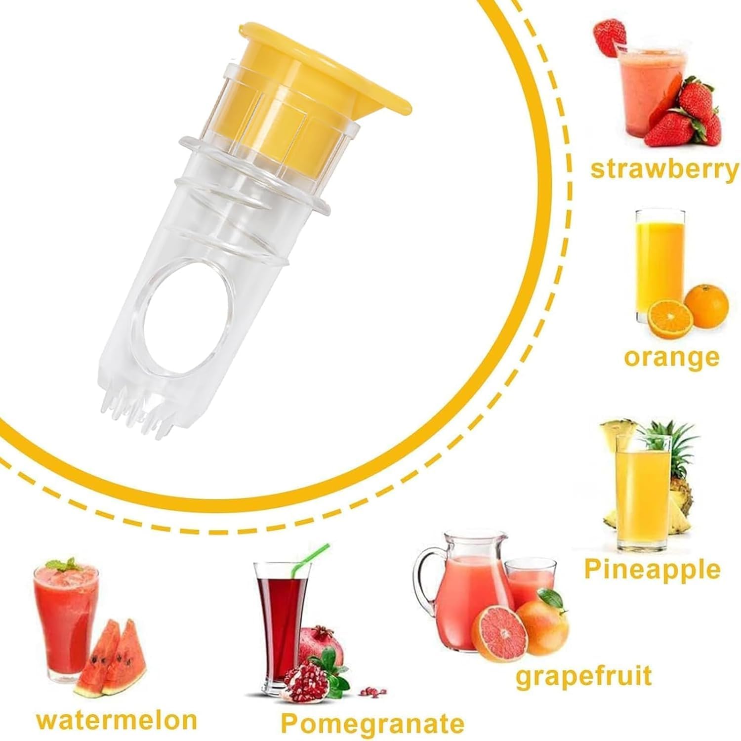 Exprimidor de Limones Manual para Cítricos