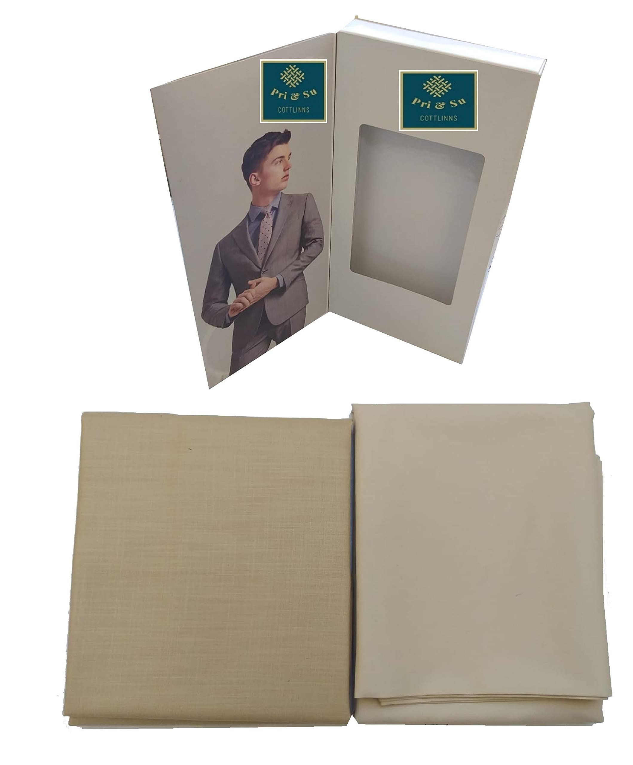 Pri & Su CottLinns Combo of Cotton Shirt 10012 & Trouser 6-picture-40