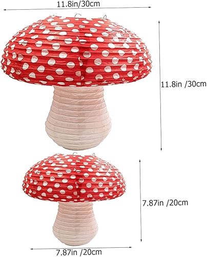 Miniatura 5 de Juego de 6 linternas colgantes de papel 3D para jardín y patio