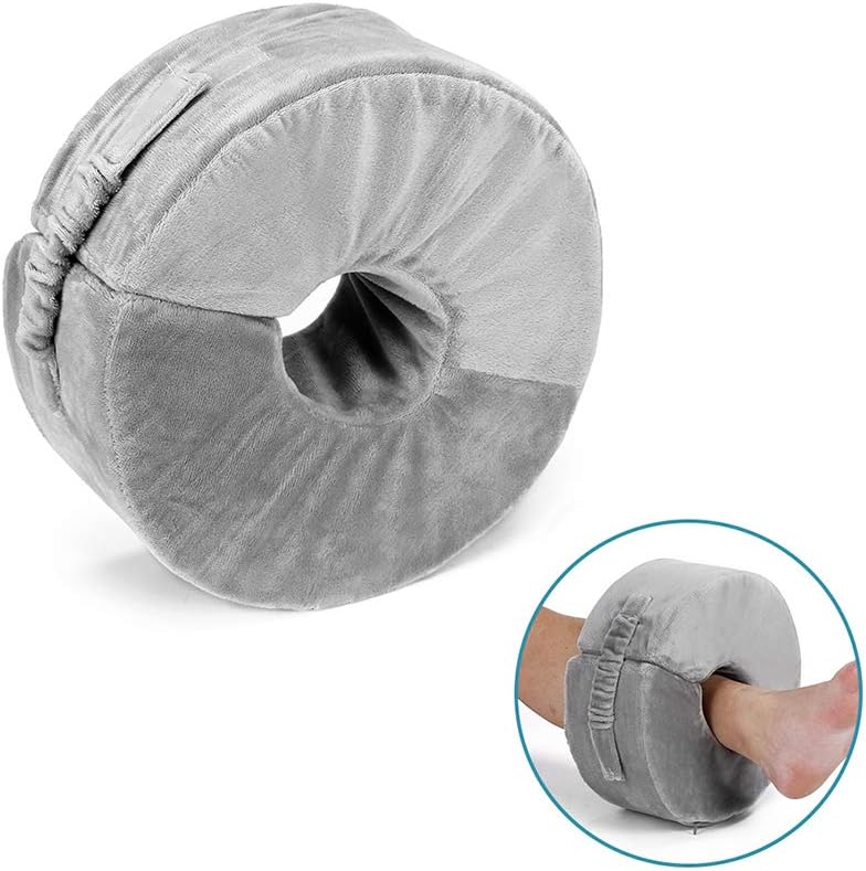 Foot Elevation Pillow Ankle Protector Heel for Pressure Sores Ulcer Cushion Foot Pillow Protectors Ankle for Bed Sore Feet Sleeping Pillow Elevated Foot Support Wedge Leg Elevator (Large, 1 PCS)