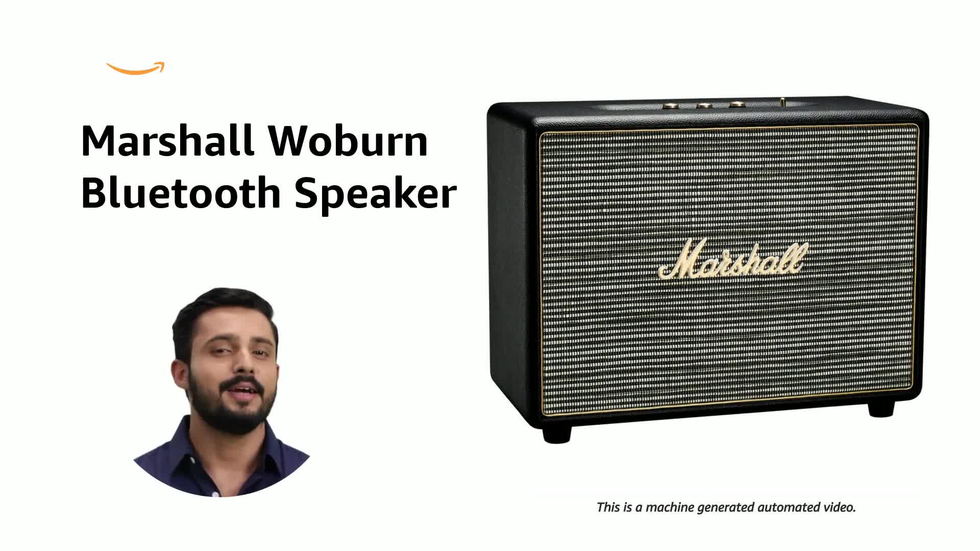Marshall Woburn 4090963 200 Watt Wireless Bluetooth Satellite