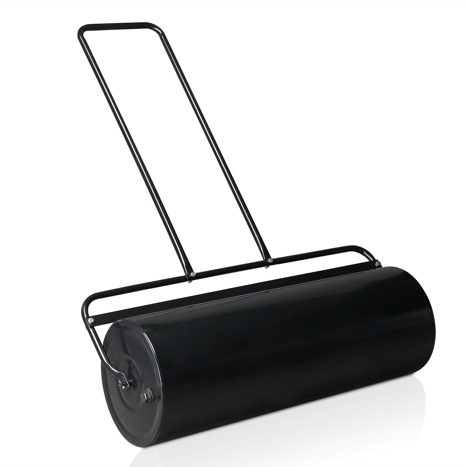 Outopee 72L Heavy Duty Steel Garden Lawn Roller with U-Shaped Handle