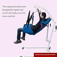 Vista 4 de CEEBUS Eslinga de baño, elevador de pacientes, equipo de elevación médica para discapacitados bariátricos, cinturón de transferencia médica