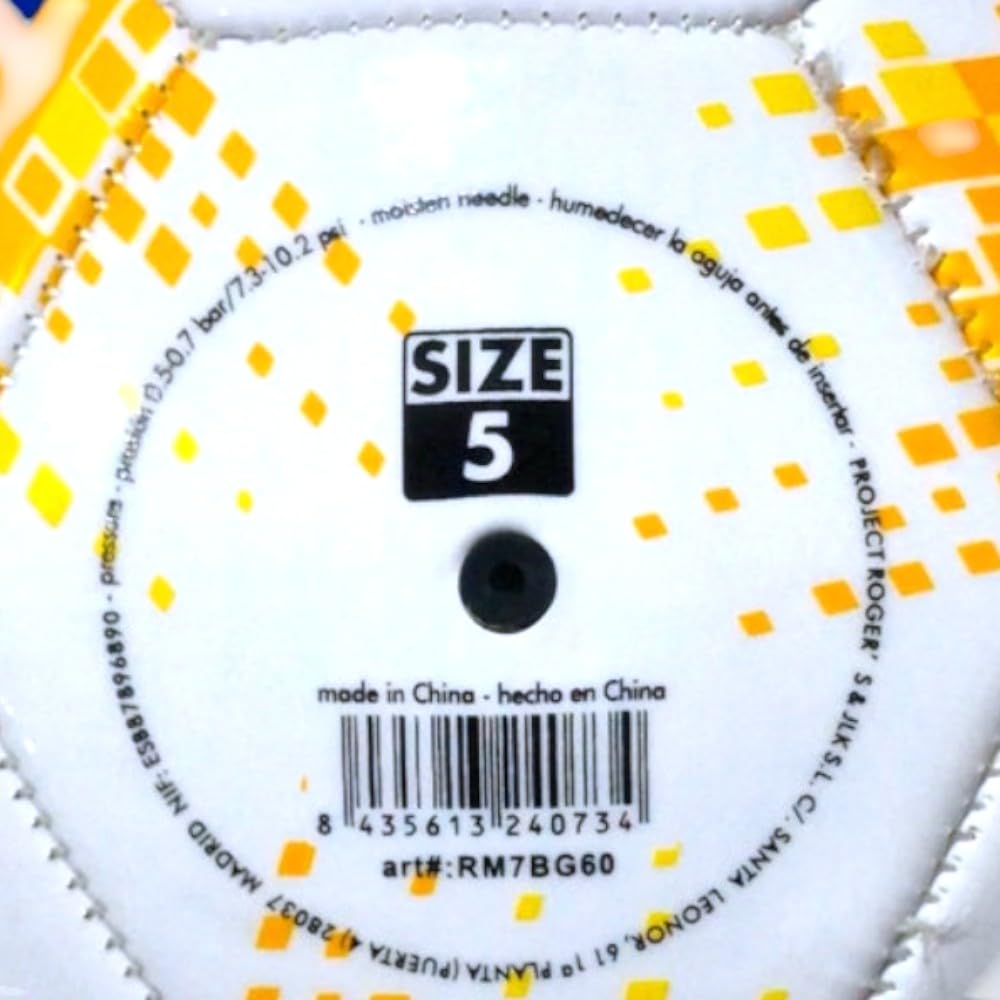 Real Madrid Balón pequeño diseño pixelado Talla 1 Oficial