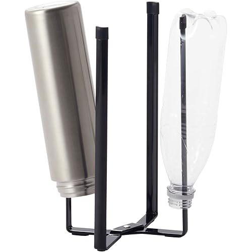 YAMAZAKI home 6785 Kitchen Multi Eco Stand-Multifunctional Plastic Bag Holder, One Size, Black
