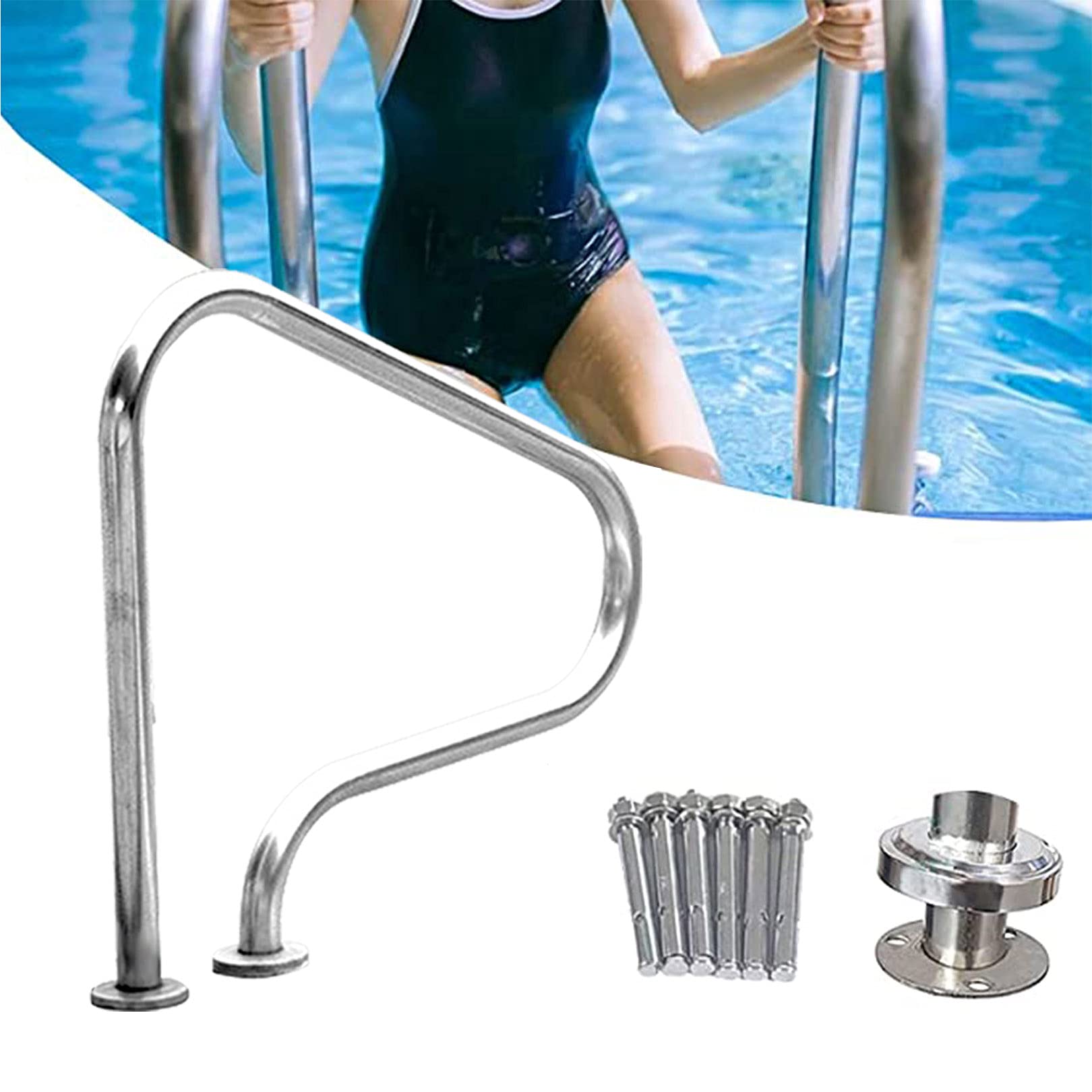 Barandilla de Seguridad para Piscinas, pasamanos para Piscinas, pasamanos para Piscinas, pasamanos para Piscinas, pasamanos para escaleras de Piscinas, pasamanos de Acero