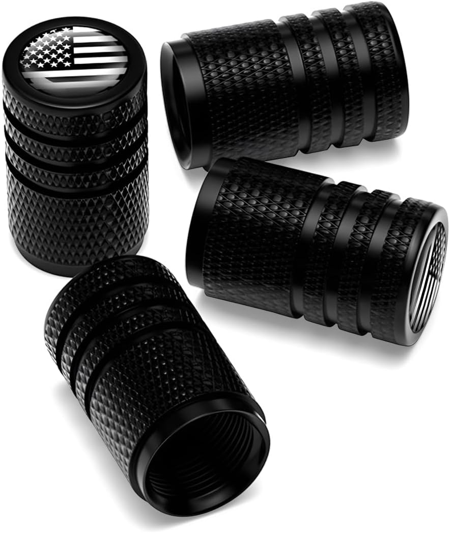 Amazon.com: Osilly American Flag Tire Valve Stem Cap, 4 Pcs Aluminum ...