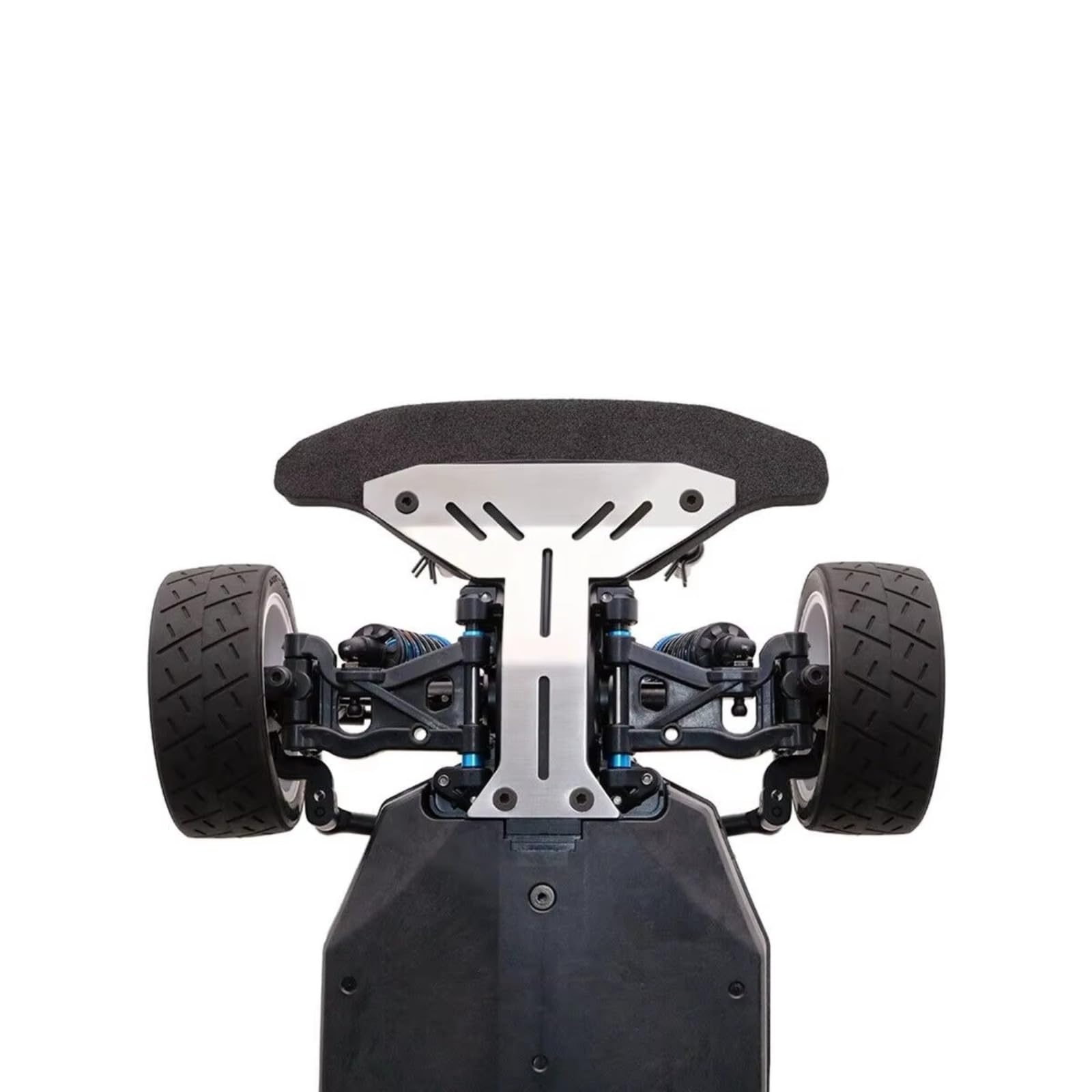 Coche RC Piezas para Tamiya 1/10 RC Acero para Protector De Placa Protectora Chasis