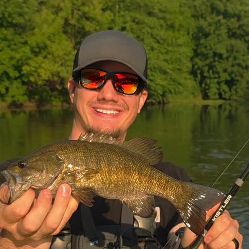 Polarized Sunglasses for Men, UV Protection Lightweight Sun Glasses for Driving Fishing Golf3