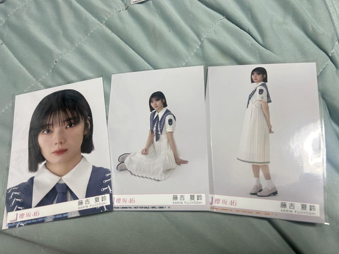 藤吉夏鈴 Addiction アルバム 櫻坂 46 封入生写真 セミコンプ