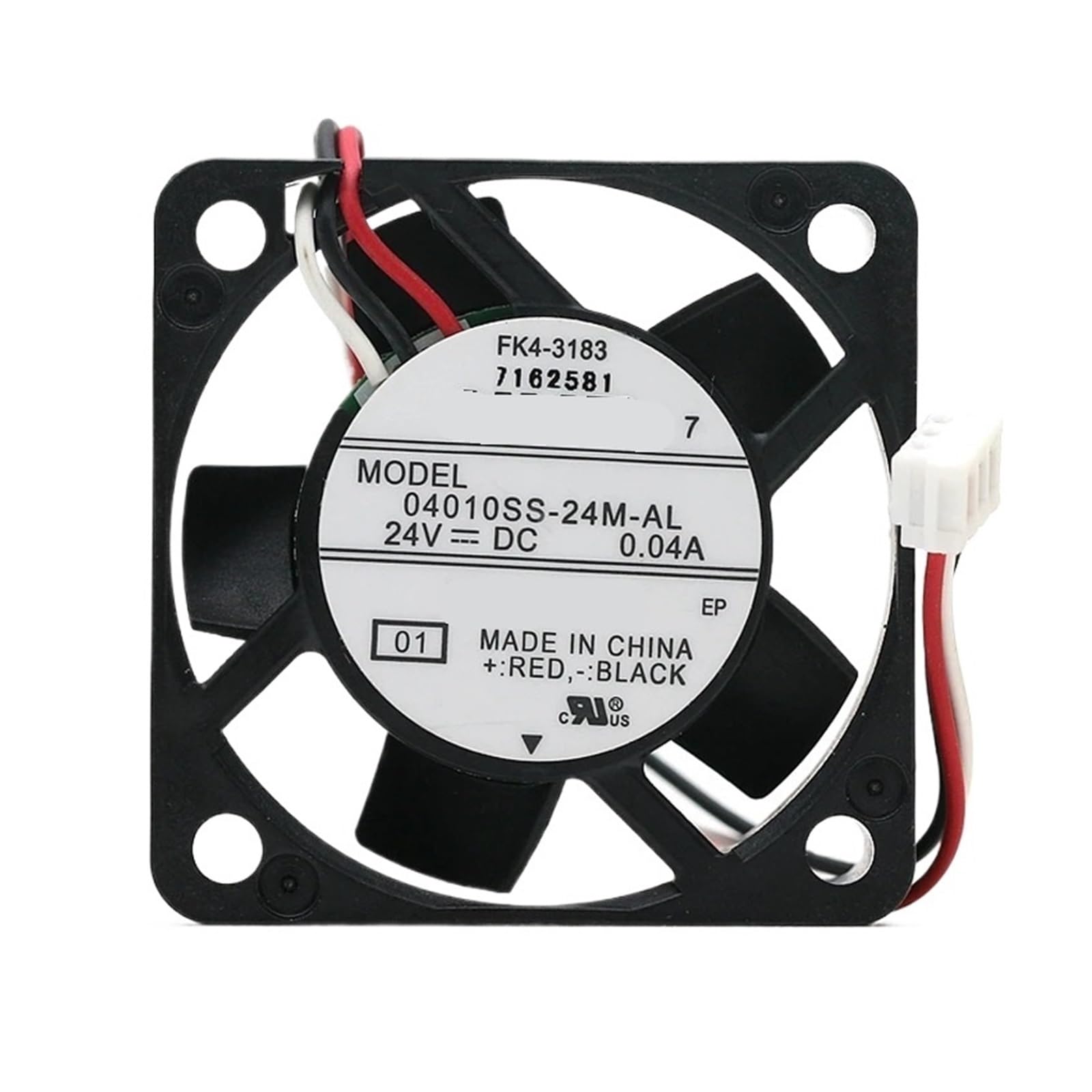 YMUGUEGH 04010SS-24M-AL 4010 24V 0.04A 40mm 40 * 40 * 10mm cooling fan