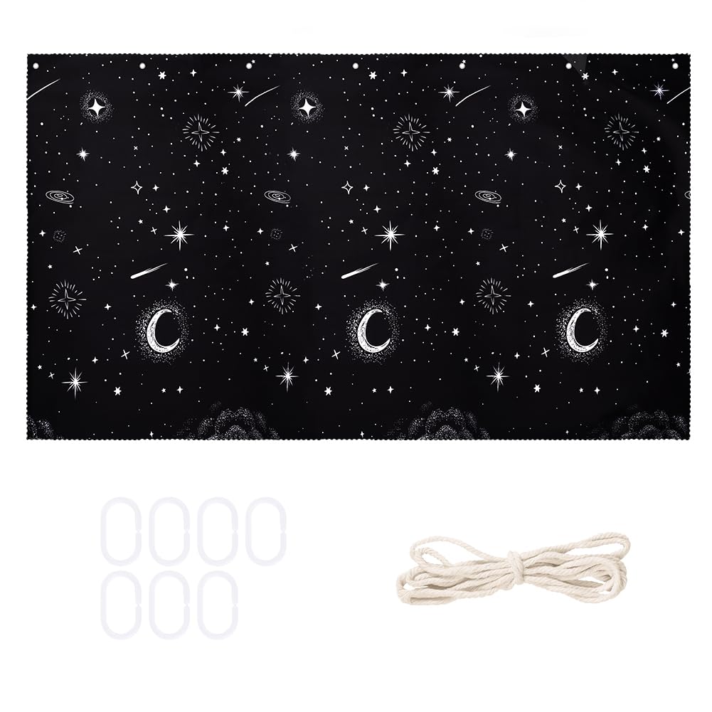 Rideau Occultant Pour Lit Mezzanine Et Superposé - 200x120 Cm, Moustiquaire Intégrée, Anti-lumière Et Anti-insectes Pour Dortoir étudiant