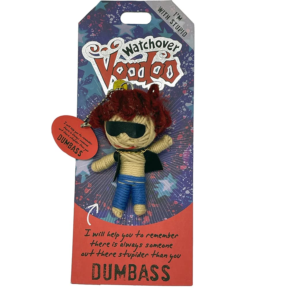 Watchover VoodooWatchover Voodoo 3-Inch Dumba** Keychain - Handcrafted Gift to Bring Good Luck and Positivity Everywhere You Go