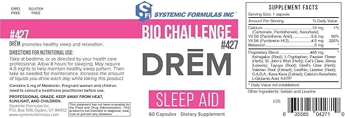 Miniatura 3 de Systemic Formulas #427 - DReM - Ayuda para dormir