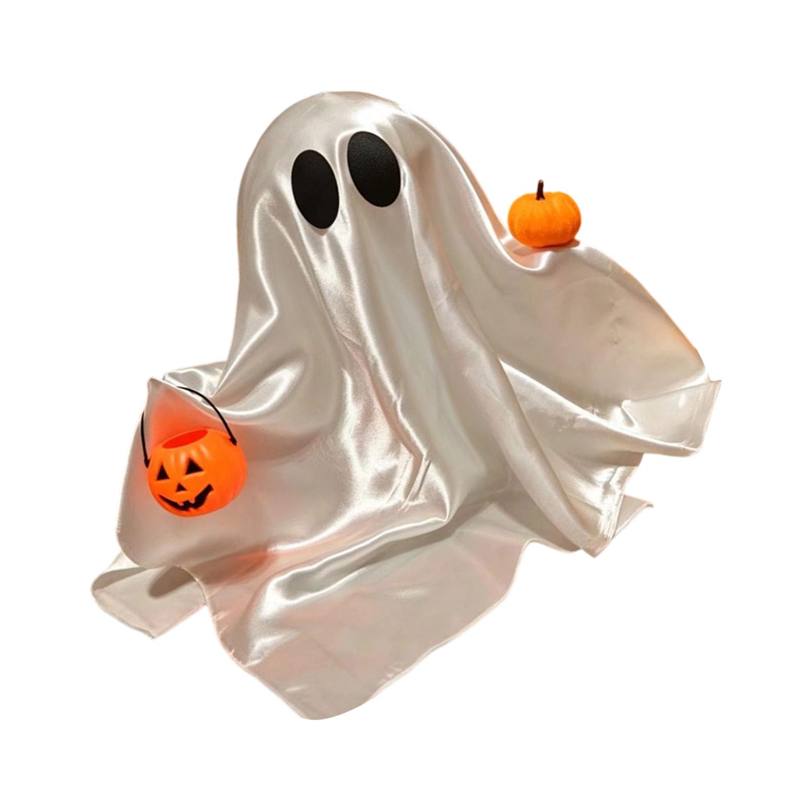 Limtula Halloween Ghostly Figurines Scary Scary Ghostly Statues Pumpkins Ghosty Ornament for Indoor Porch Halloween Decors Figurines