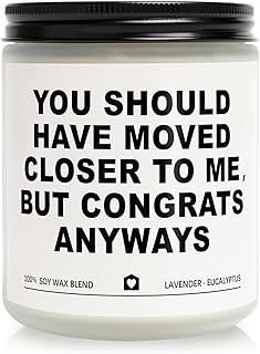 Housewarming Gifts New Home, Best Housewarming Gifts 2025 - Handmade Lavender Scented Candle - New Home Gift Candle Ideas, House Warming Gift for Friends Couple New Homeowner (7oz)