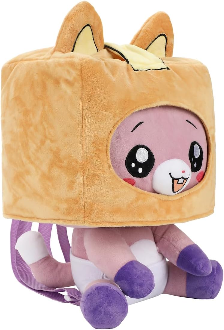 LankyBox Foxy 16" Plush Backpack