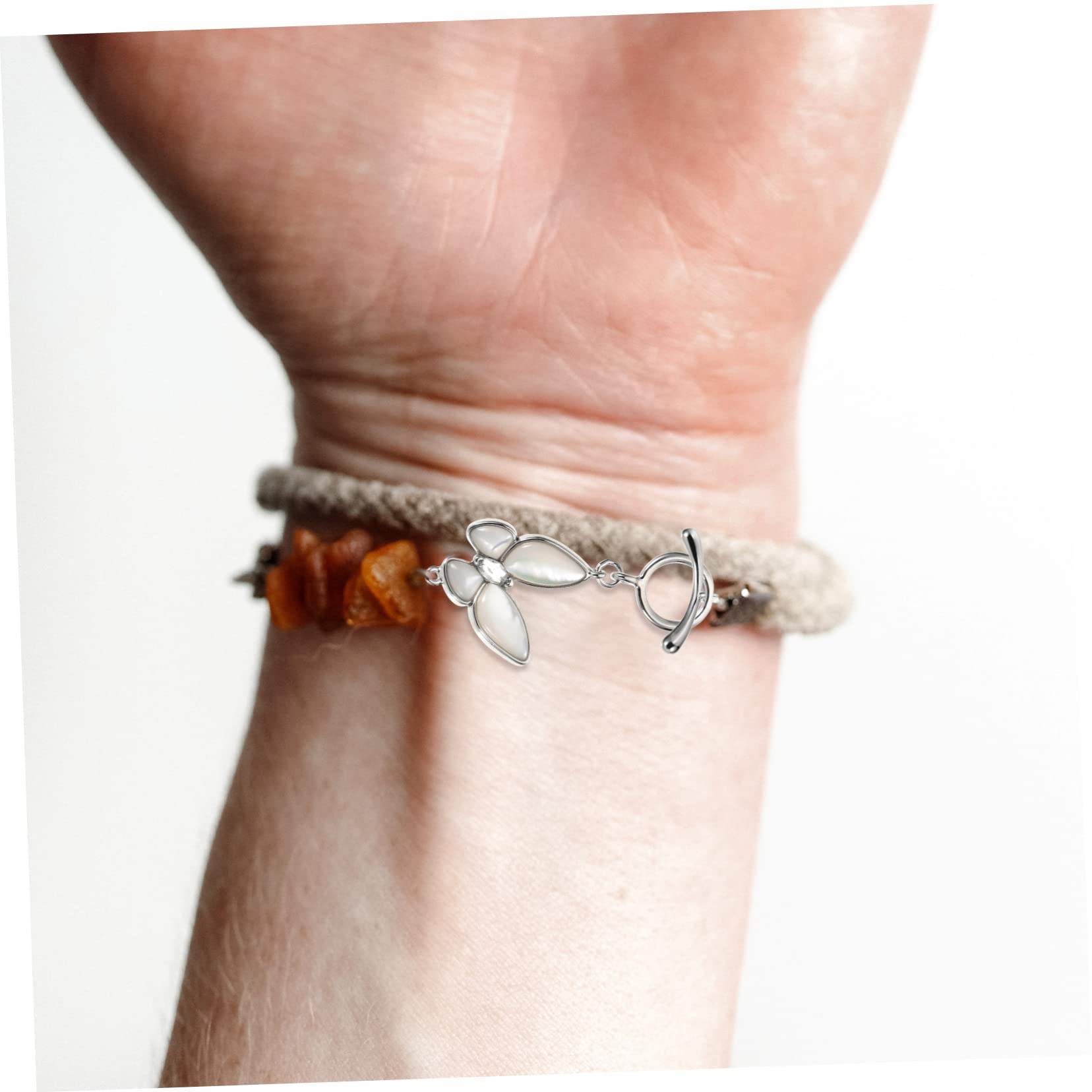 TEHAUX 10piezas Extensores De Cadena Cierres De Conectores De Joyas Para y Pulseras Accesorios De