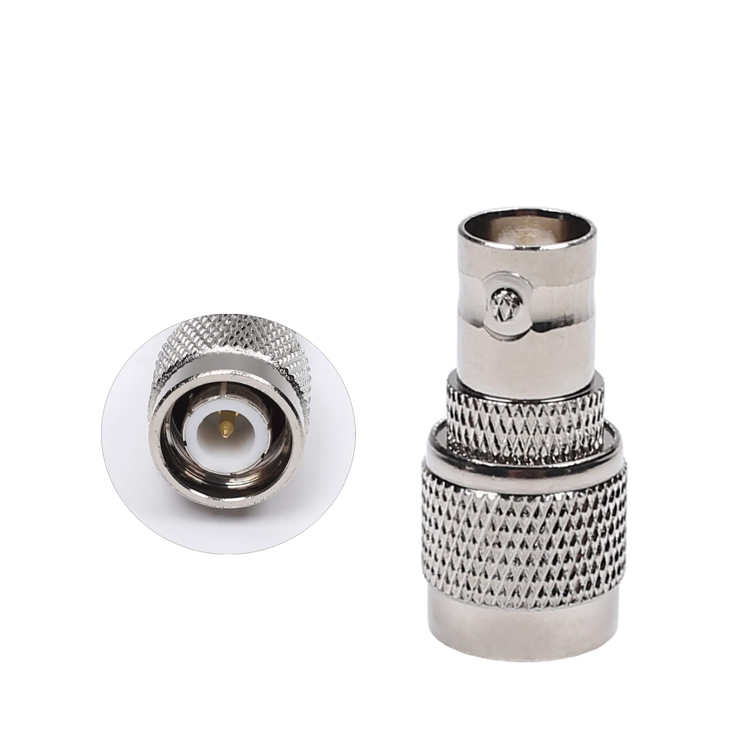 1) N MALE To BNC MALE RF Coaxial Adapter UG-1034/U NOS - Foto 7