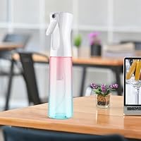 URAQT Permetező Palack 300ml - Finom Ködös Spray Növényekhez Háziállatokhoz Takarításhoz - Rózsaszín Zöld Színátmenet 8