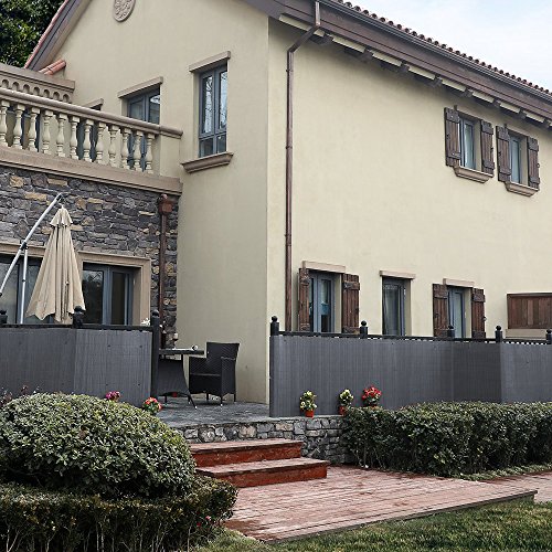 SWANEW PVC Sichtschutzmatte Sichtschutz Garten Sichtschutzzaun Sichtschutzn Balkon Zaun, UV-beständig Sichtschutz für… – Bild 8