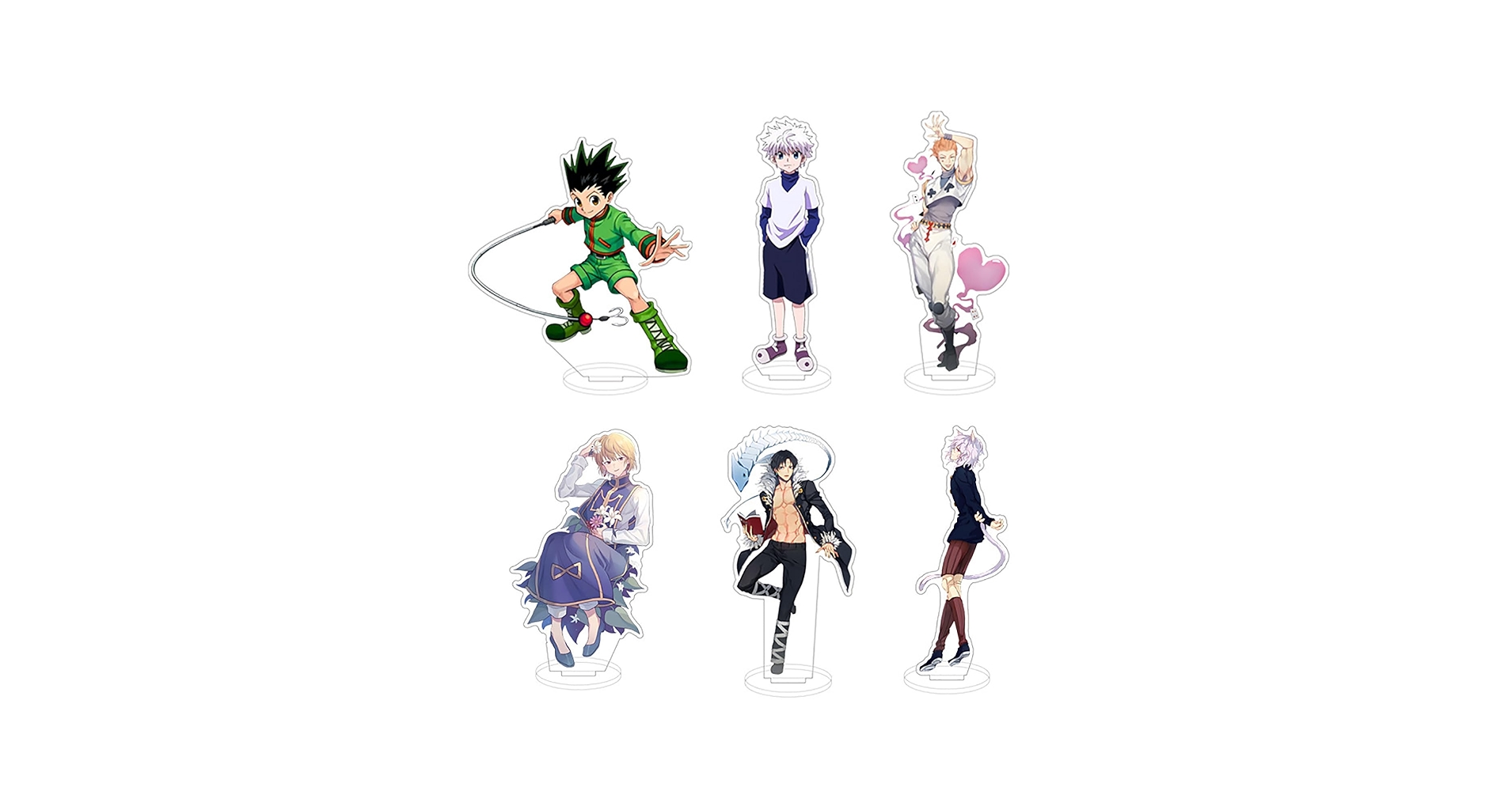 HUNTER×HUNTER アクリルスタンド4点ゴン　キルア　クラピカ　レオリオ HUNTER×HUNTER アクリルスタンド4点ゴン キルア クラピカ