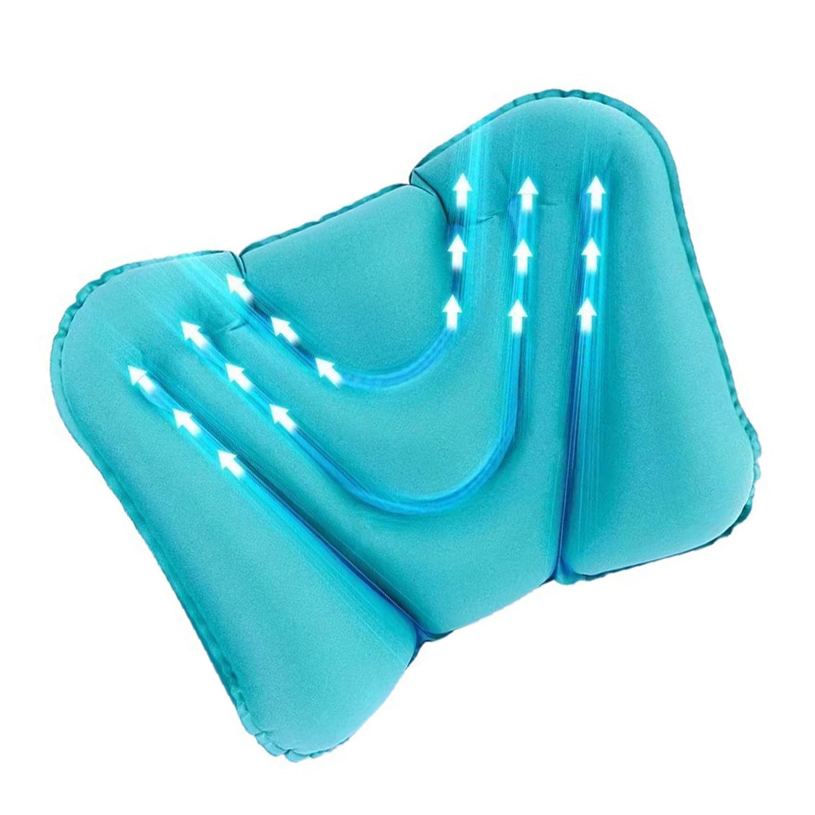 Shntig Ergonomic Inflatable Lumbar Pillow for Back Backrest Pillow