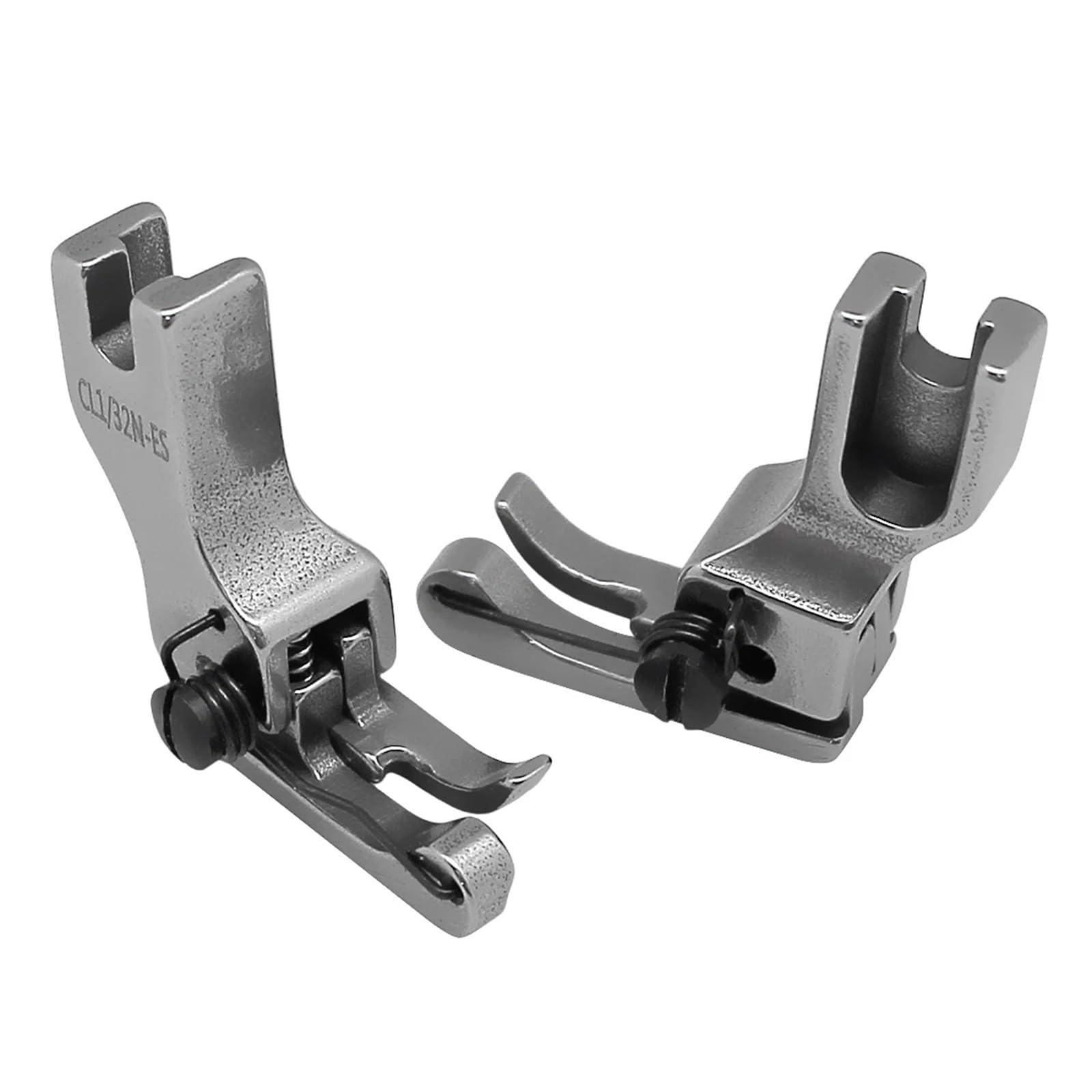 Pied de biche pour surpiqûre droite et régulière sur machine plate