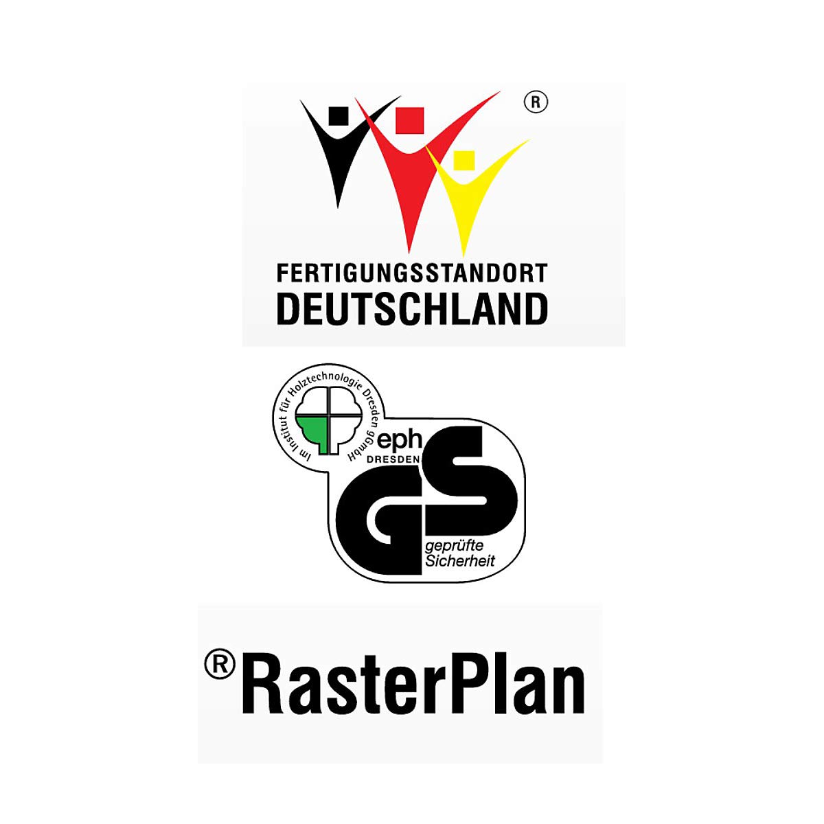 RasterPlan Einsteigerset 1, RAL 7035